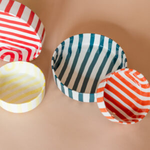 Schaal strepen cotton